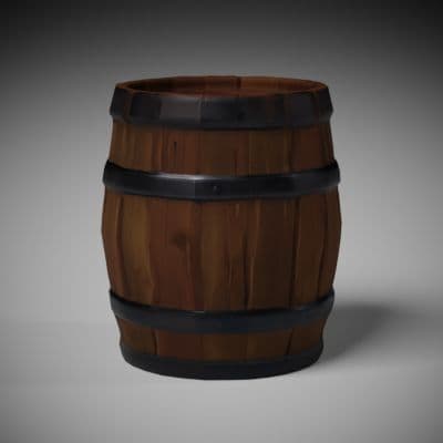 Oak Storage Barrel
