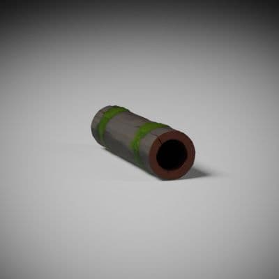 Hollow Fallen Log