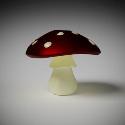 Red-Capped Toadstool