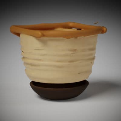 Slatted Harvest Basket