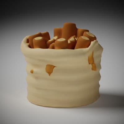 Split Firewood Basket