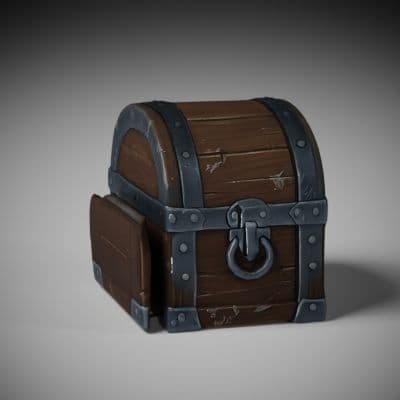 Iron-Bound Treasure Chest