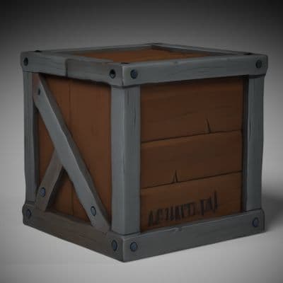 Reinforced Shipping Crate