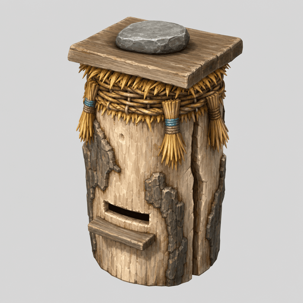 Log Gum Beehive