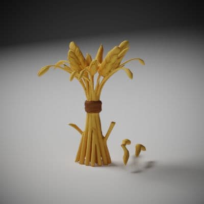 Bundled Wheat Sheaf