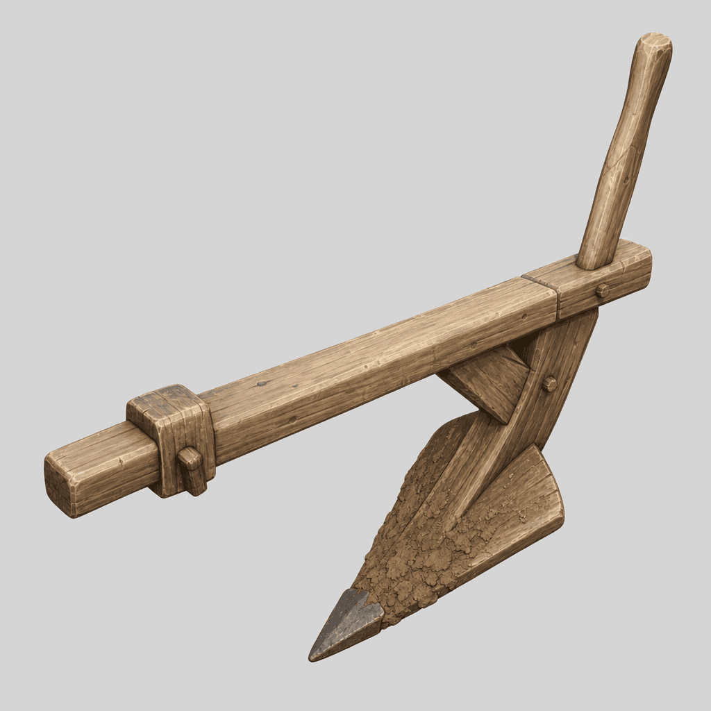 Iron-Shod Ard Plow
