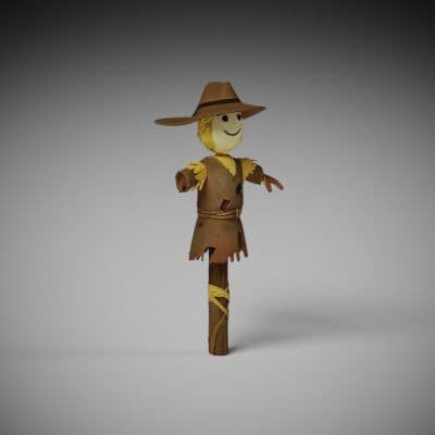 Bristled Straw Scarecrow