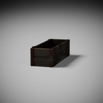 Iron-Banded Water Trough