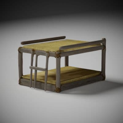 Tiered Timber Bunk Frame