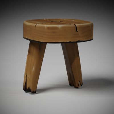 Three-Legged Milking Stool