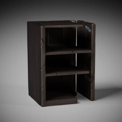 Open Plank Wall Shelf