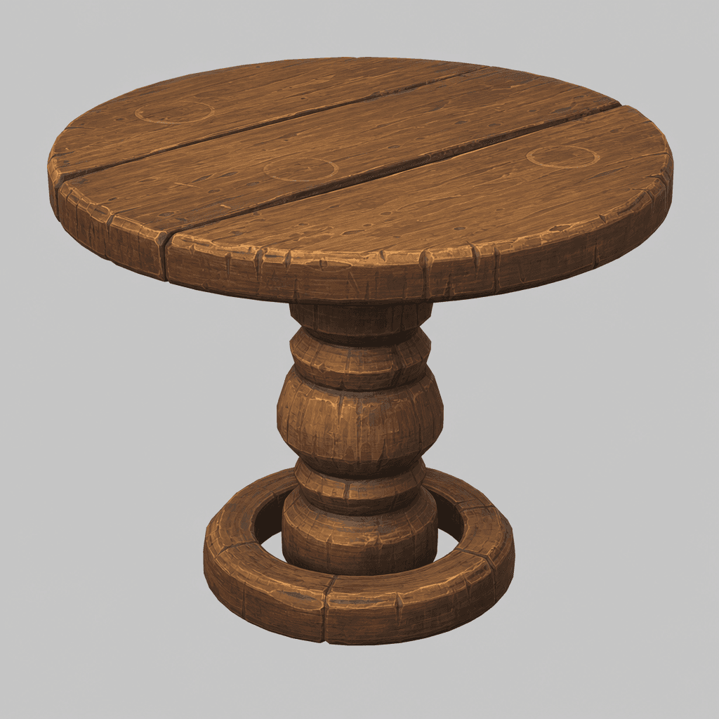 Round Tavern Drum Table