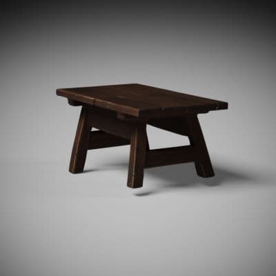 Trestle Plank Table