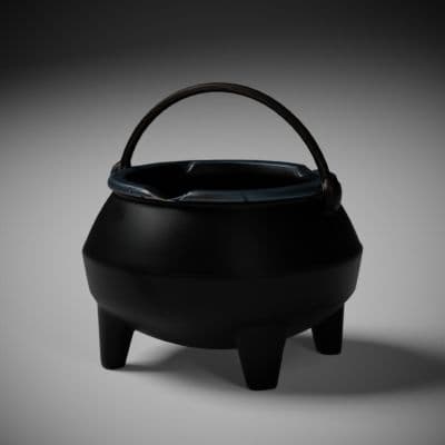 Blackened Stew Cauldron