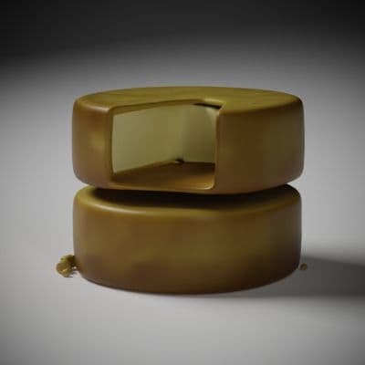Round Cheese Wheel Stack