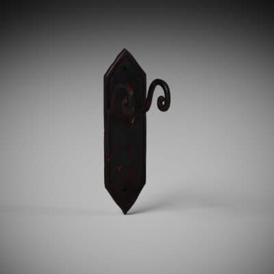 Wrought-Iron Wall Sconce