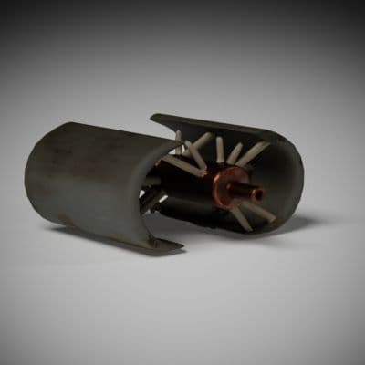 Round Spoked Cart Wheel