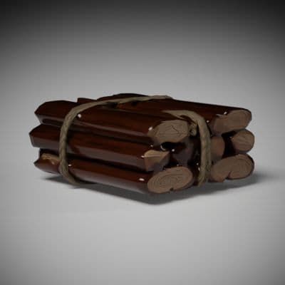 Stacked Firewood Bundle