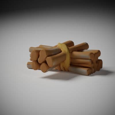 Stacked Kindling Bundle
