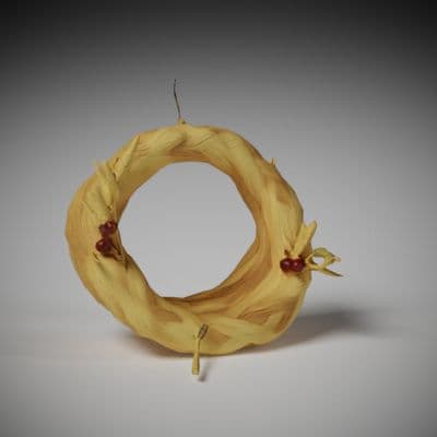 Woven Straw Wreath