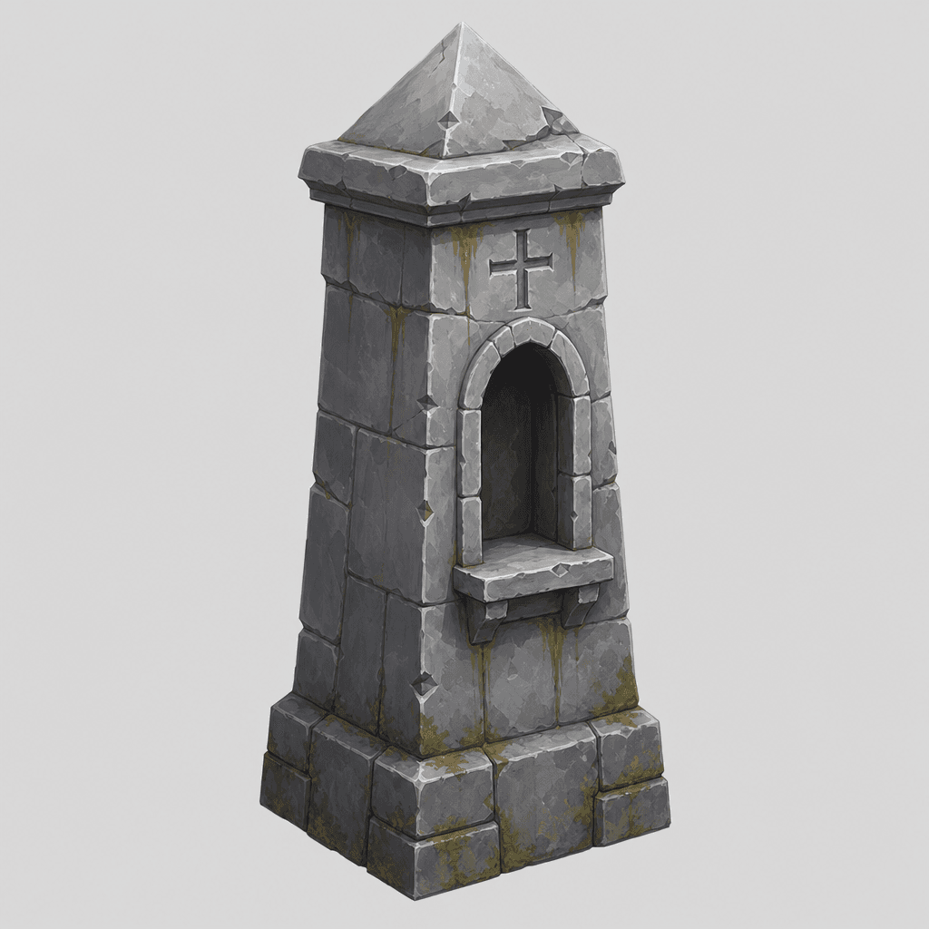 Niche Stone Wayside Shrine