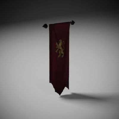 Hanging Heraldic Banner