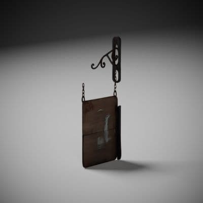 Hanging Tavern Sign