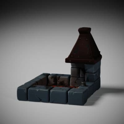 Coal-Bed Stone Forge