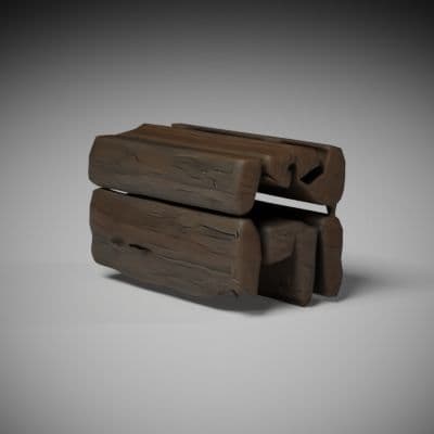 Split-Log Rail Fence