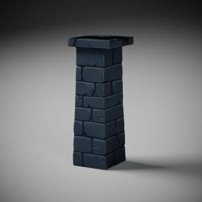 Crooked Stone Chimney Stack